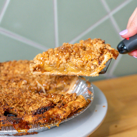 10" Apple Caramel Crisp Pie (Take & Bake)
