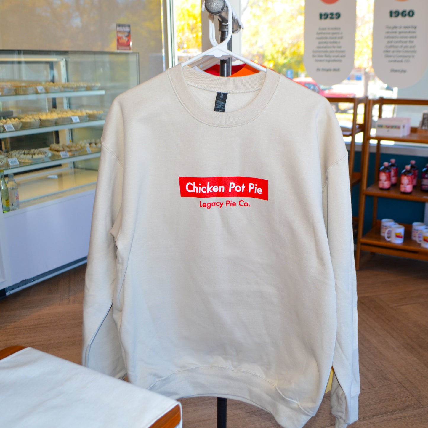 Chicken Pot Pie Crewneck Sweatshirt