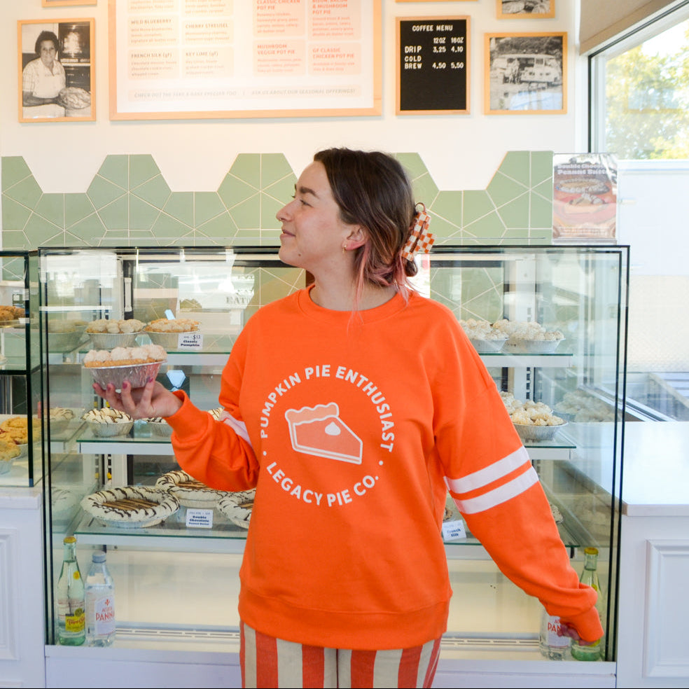 "Pumpkin Pie Enthusiast" Crewneck Sweatshirt